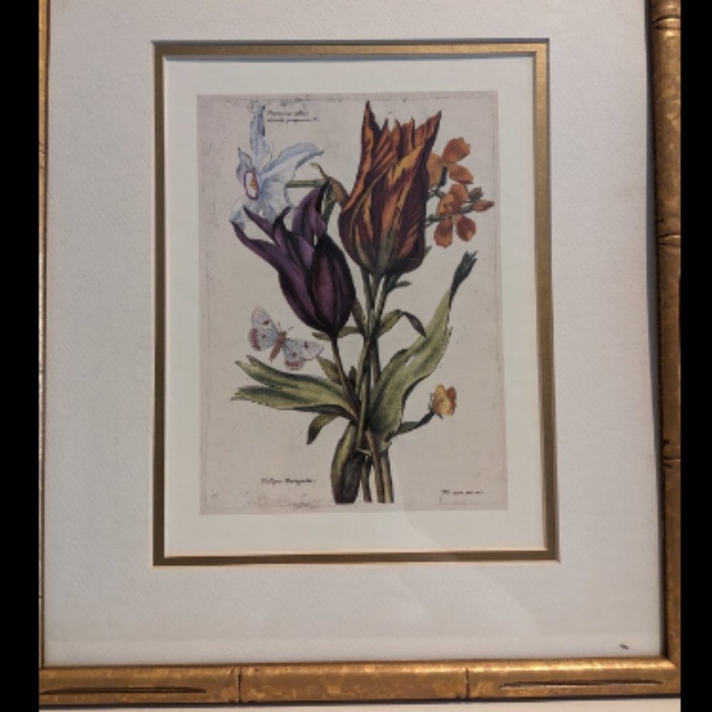 6"x9" 17th Century Nicolas Robert Original Print French Artist 1600s Antique